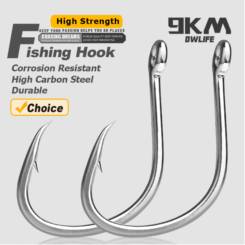 Fishing Hook Offset - 9KM 낚시 후크 바닷물 라이브 미끼