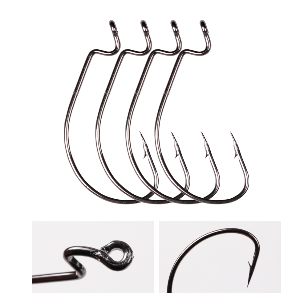 10 개/몫 탄소 강철 낚시 후크 지그 크랭크 큰 저음 - Fishing Hook Assortment 리뷰 및 가격