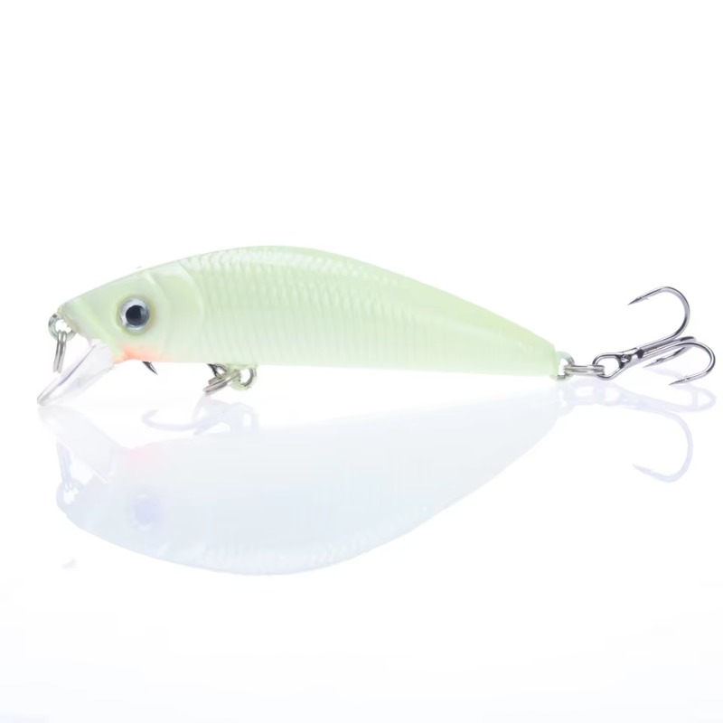 2Pcs 3D 빛나는 밤 낚시 미끼 7cm 8g 베이스 - Fishing Hook Treble 리뷰 및 가격