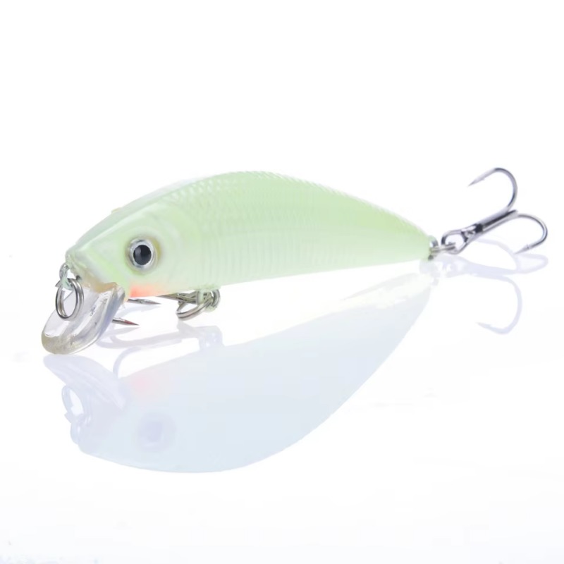 2Pcs 3D 빛나는 밤 낚시 미끼 7cm 8g 베이스 - Fishing Hook Treble 리뷰 및 가격