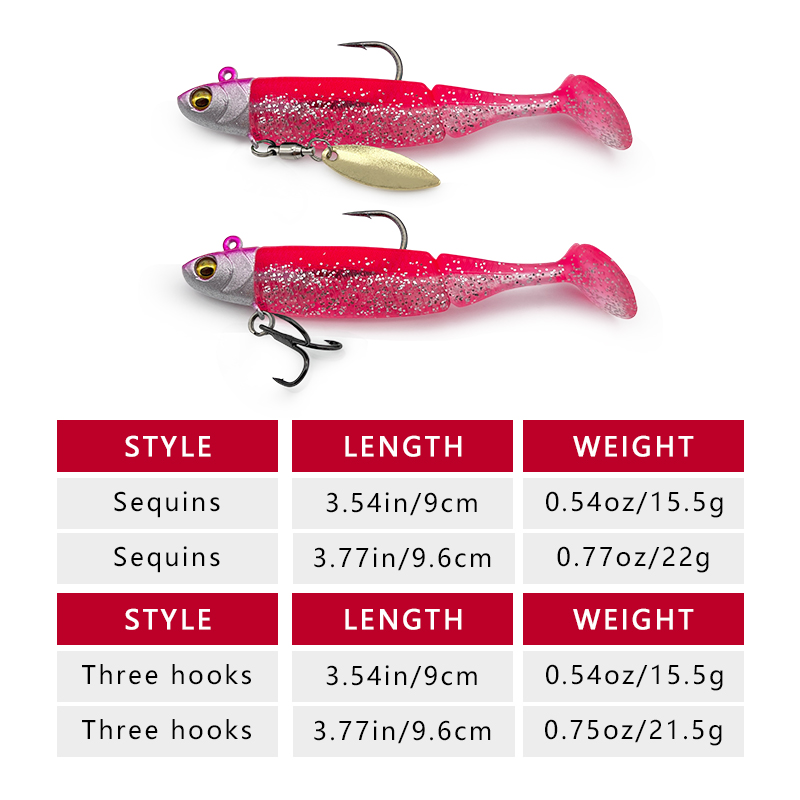 납으로 코팅된 6개의 낚시용 루어, 초장거리 캐스팅이  - Fishing Hook Treble 리뷰 및 가격
