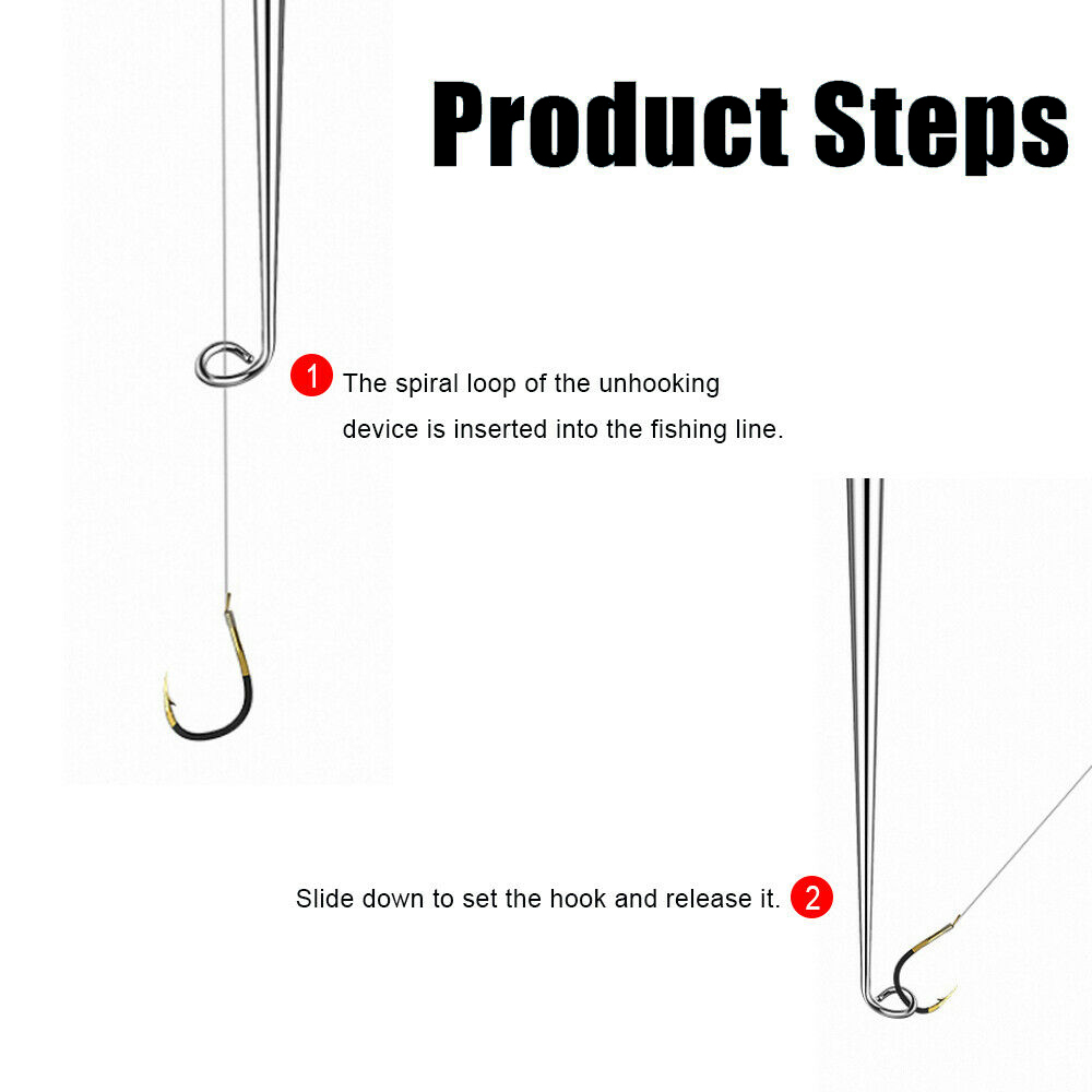 겨울 낚시용 스테인리스 물고기 후크 리무버, 빠른 추출 - Fishing Hook Remover 리뷰 및 가격