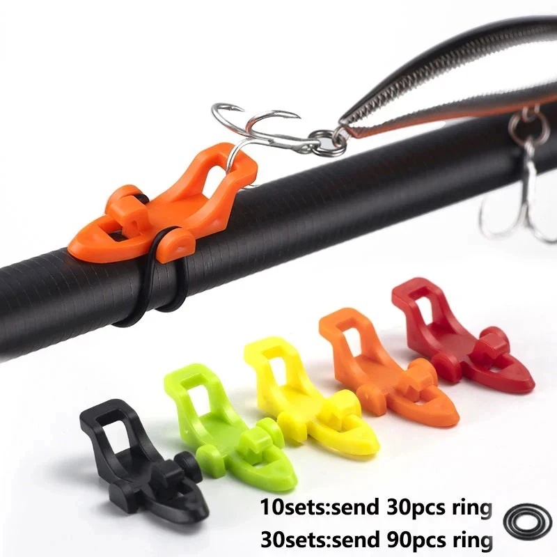 10-20세트 낚싯대 훅 키퍼 루어 베이트 홀더 루어  - Fishing Hook Box 리뷰 및 가격