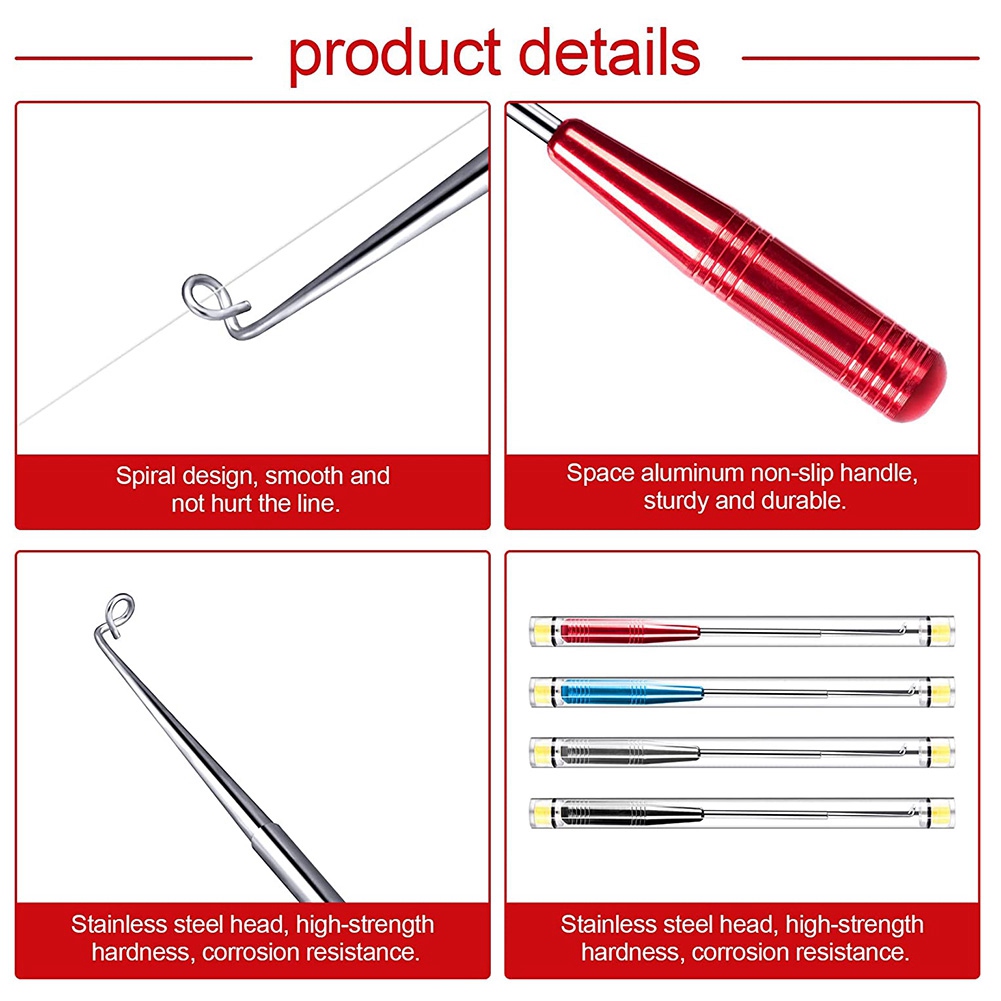 【NEW B63C】 4PCS 낚시 바늘 제거 도구, 보 - Fishing Hook Remover 리뷰 및 가격